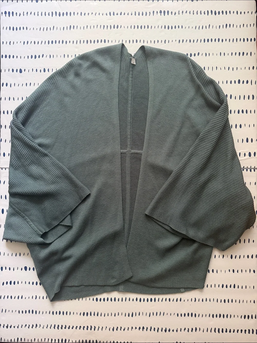 Lululemon Cashlu Knit Textured Wrap in Tidewater Teal